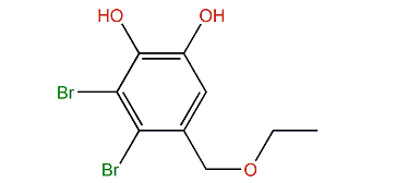 2,3-Dibromo-4,5-dihydroxybenzyl ethyl ether